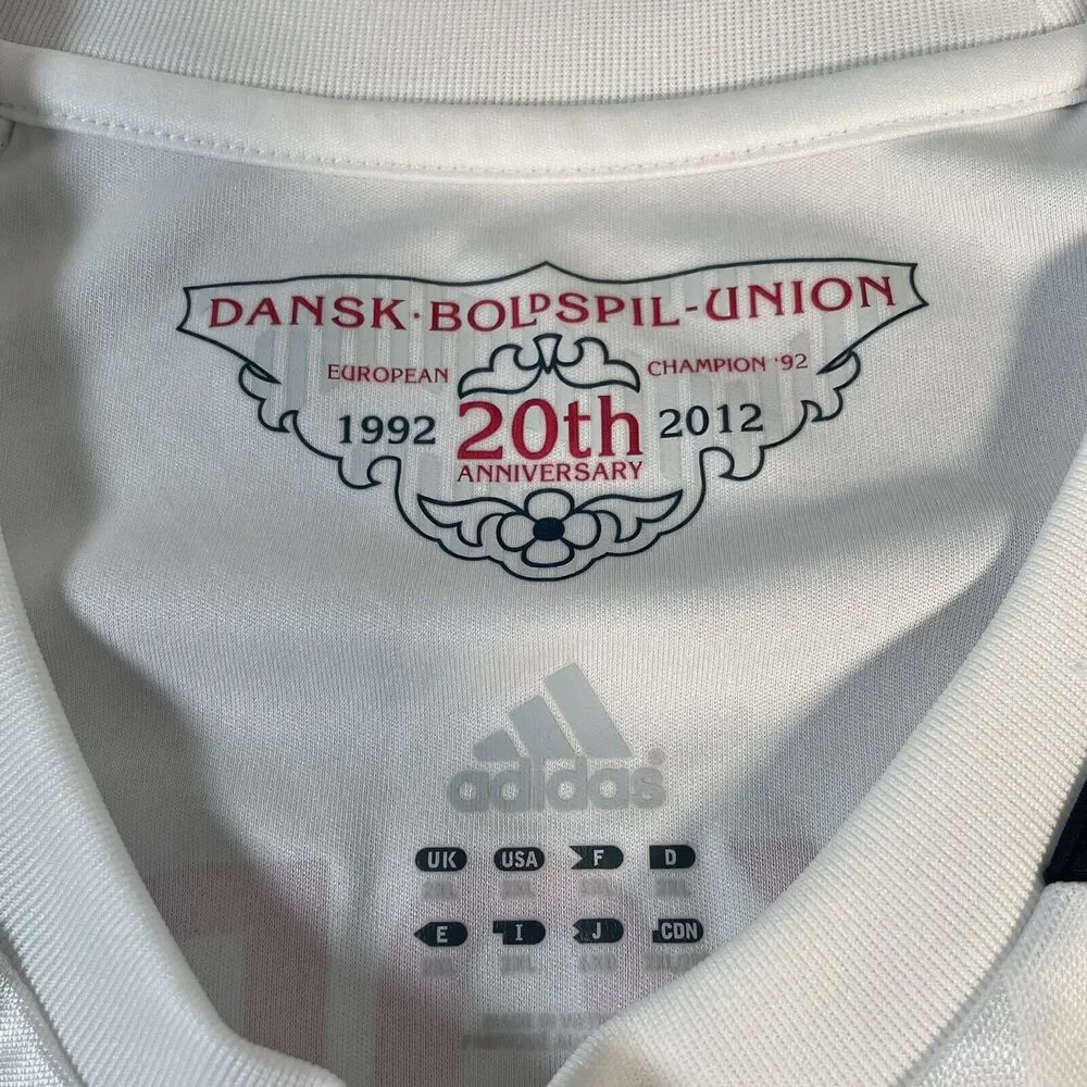 DENMARK 20th ADIDAS‎ JERSEY DANSK BOLDSPIL UNION 2XL